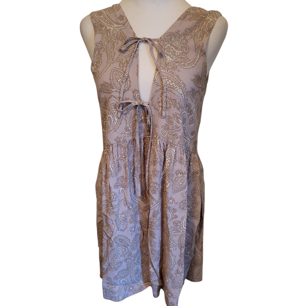 Tobi Paisley Dress Purple sz M